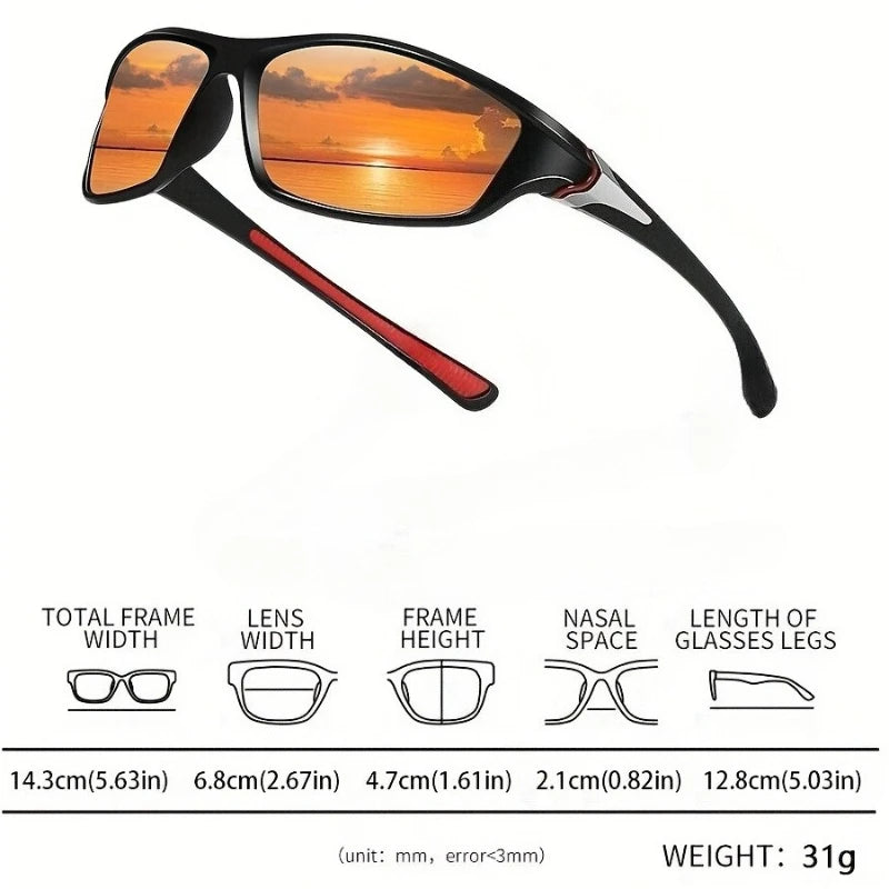 Unisex Retro Classic Designer Luxury Brand Fashionable Glasses Suitable for Sports Driving and Other Scenarios