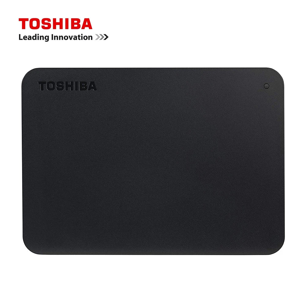 Toshiba A3 HDTB410YK3AA Canvio Basics 500GB 1TB 2TB 4TB Disco Rígido Externo Portátil USB 3.0, Preto