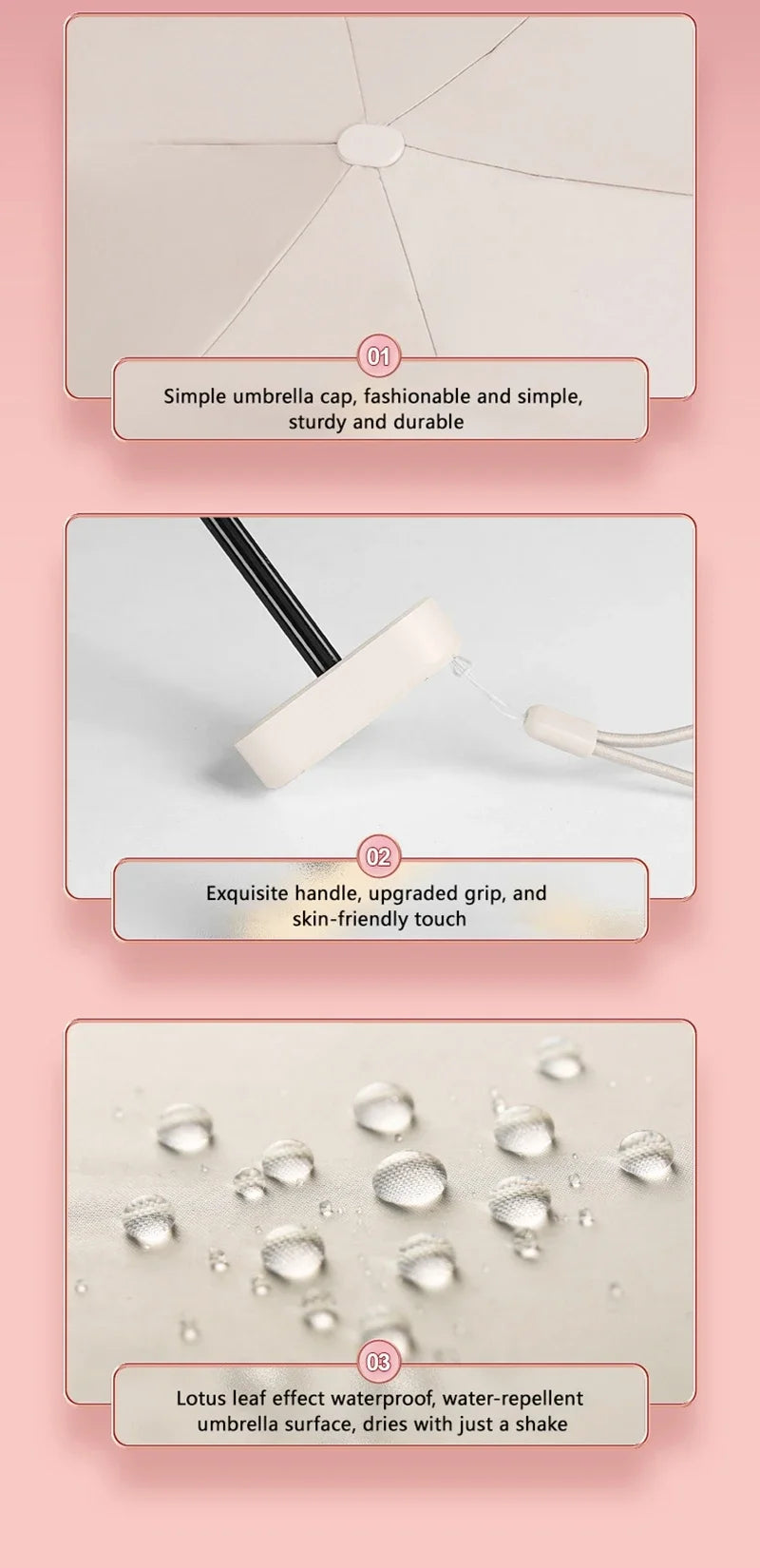 2026 Mini Sun Umbrella Pocket Rain Umbrella Vinyl Sunscreen / UV Protection Capsule Compact and Portable Rain and Rain Dual Use