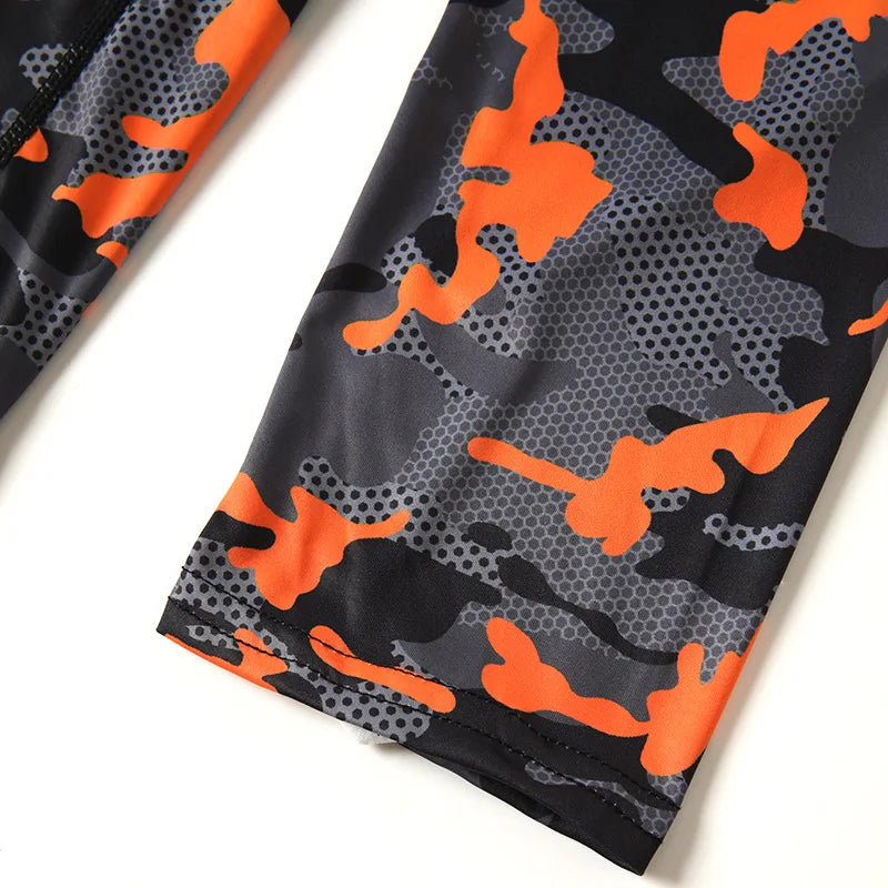 Camouflage Fishing T-shirt with Face Mask Long Sleeve Ice Silk Summer Fishing Shirt Breathable Sunscreen Hooded Fishing Top