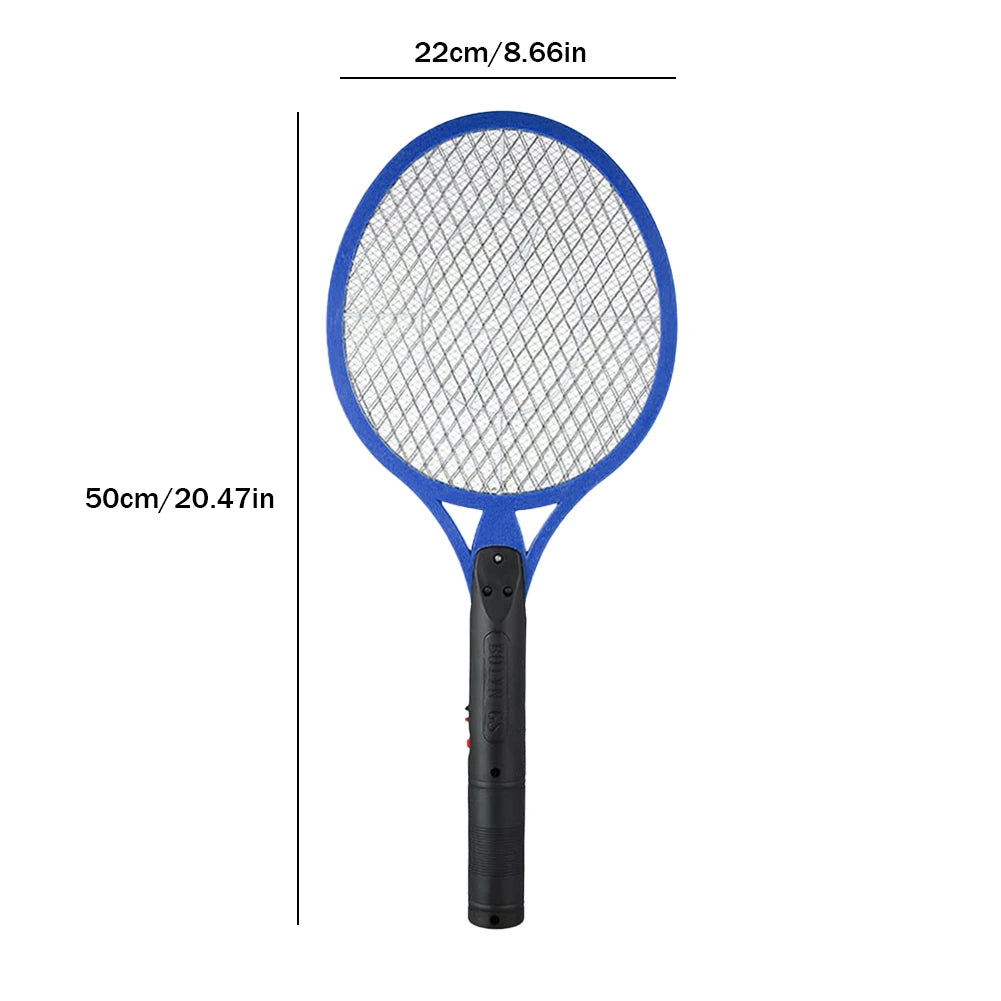 Electric Mosquito Racket 2-in-1 Fly Swatter Trap Electric Mosquito Swatter USB Rechargeable Mosquito Racket Fly Zapper For Home