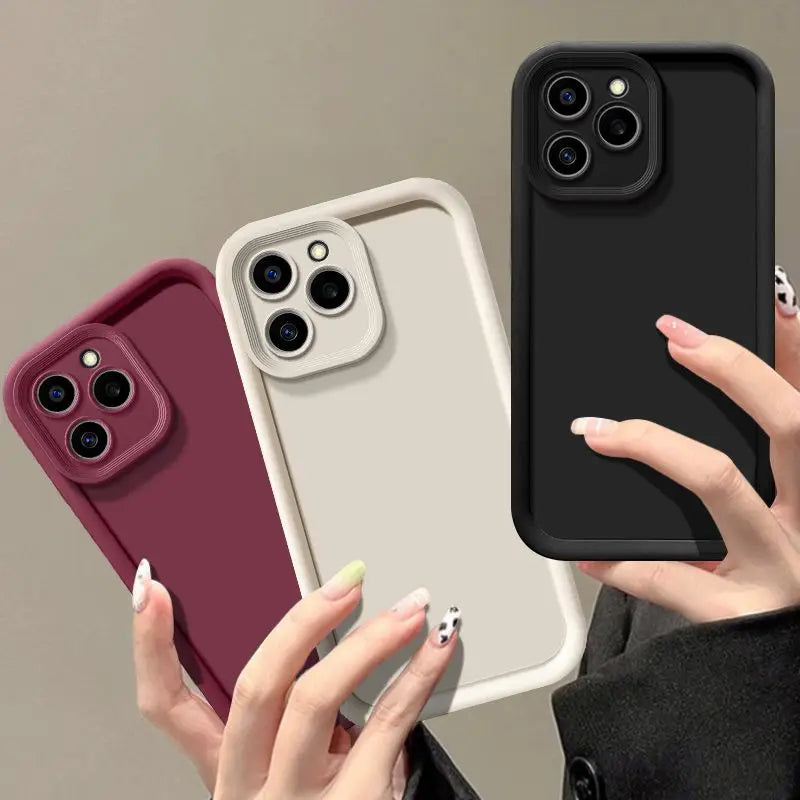 For Infinix Smart 8 Case Infinix Smart 7 HD Smart 6 Smart 5 Phone Case Full Package Matte Anti Drop Soft Protective Cover