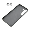 Case for Samsung Galaxy S23 S23+ Plus 600D Real Carbon Fiber Aramid Cell Mobile Phone Protective Cover Protection Shell
