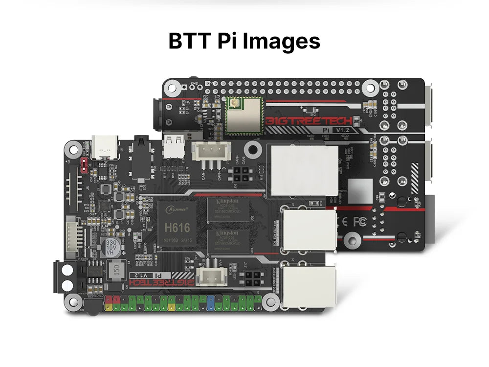 BIGTREETECH PI V1.2 Board BTT Quad Core Cortex-A53 2.4G WiFi 40Pin GPIO VS Raspberry PI 3B Orange Pi For Klipper 3D Printer DIY