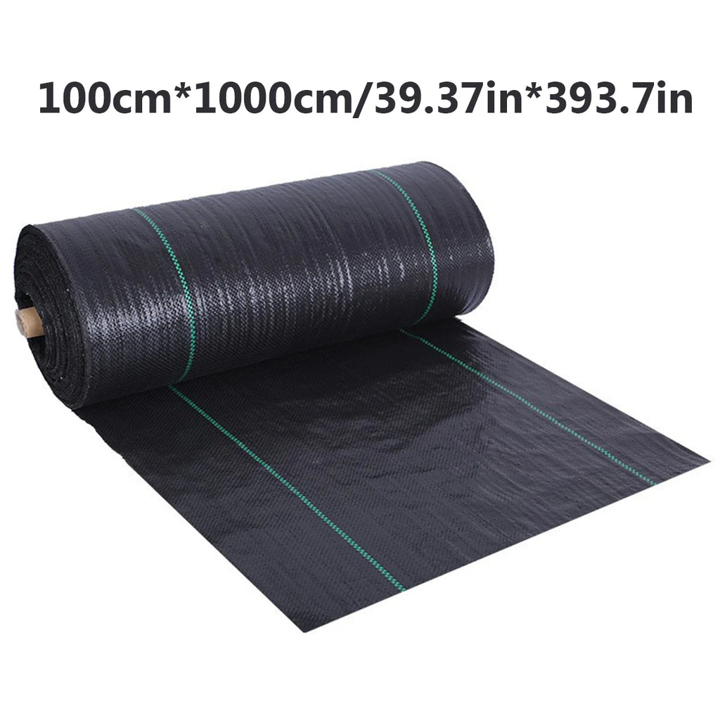 Garden Landscape Fabric Weed Membrane Agricultural Anti Grass Cloth Farm Weed Barrier Mat Plastic PE Mulch Thicker Orchard Cover