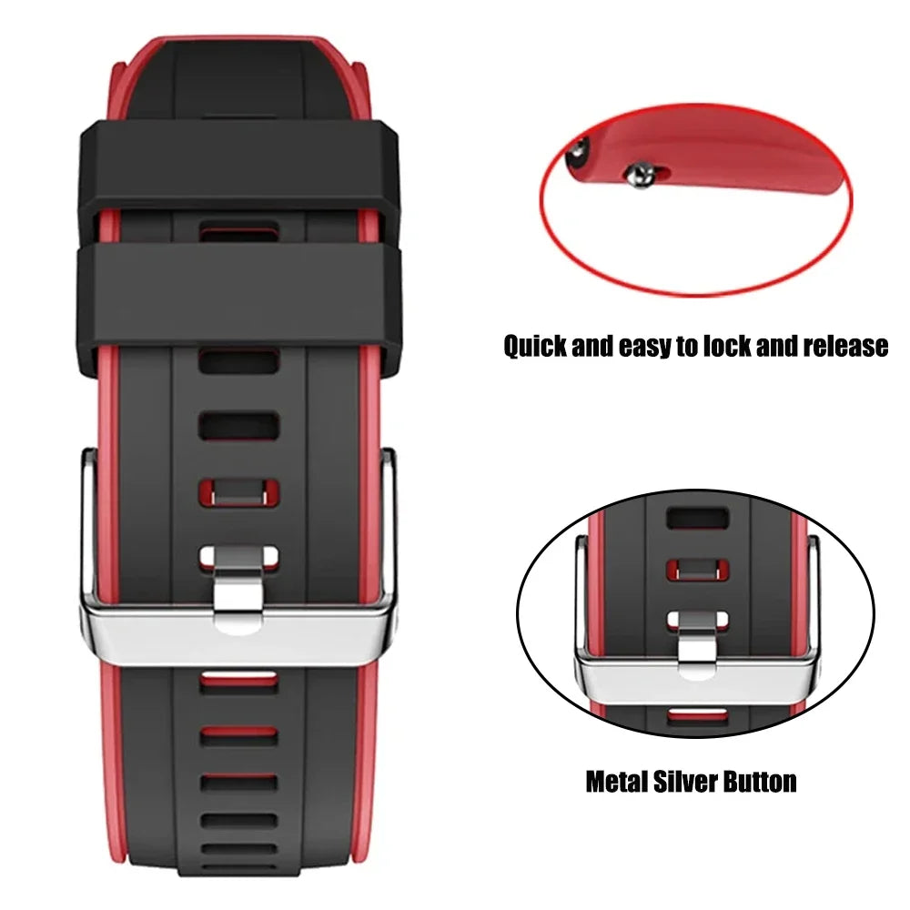 22mm Watch Strap for Amazfit Bip 6 5 Bip6 Smartwatch Band Bracelet for Amazfit BALANCE 2/GTR 4 2 3Pro/GTR 47mm Correa Wristband
