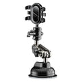 Car Phone Holder Shooting Car Two In One Strong Suction Cup Multi Angle Adjustable Aluminum Alloy Clip Holder