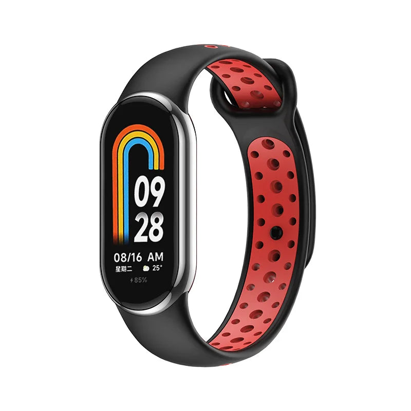 Sport Straps for Mi Band 10 9 8 NFC miband 10 Accessories smart watch wrist replacement belt correa for Xiaomi Mi band9 Bracelet
