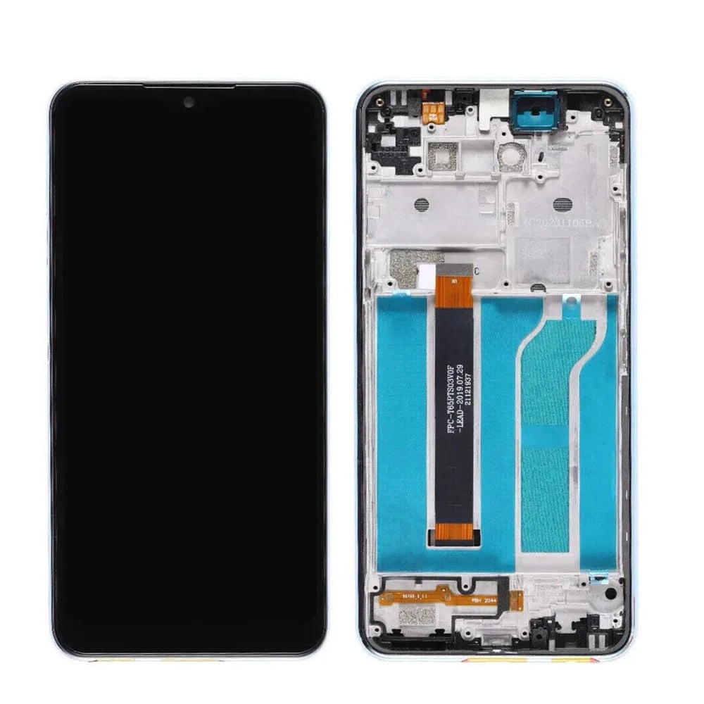 For LG K51 K500 K500UM K500KM K500MM LCD Display Touch Screen Digitizer Assembly With Frame