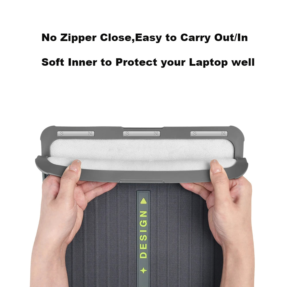 WiWU Design New Bumper Laptop Sleeve for MacBook Air 15.3 13.6 13 Pro 14.2 13 inch Laptop Bag for MacBook Pro 14 Case Pouch