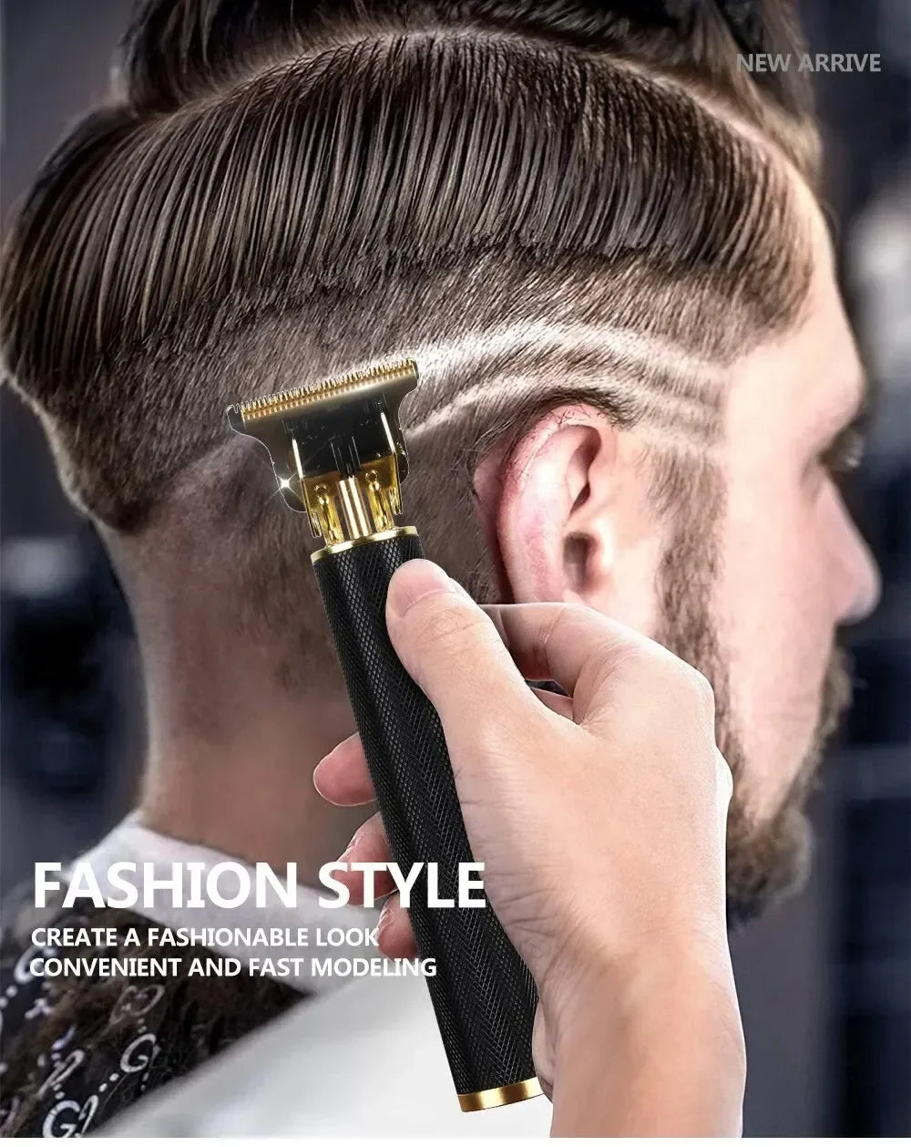 Professional T9 Hair Clipper For Mens USB Fast Rechargeable Beard Care Tools Provide Comfortable Precise Shaving Hair Trimmer