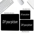 Custom Mouse Pad Personalized Pictures Text Logos Design Small Square Rubber Anti-slip Mousepads Office Game DIY Decor Desk Mats