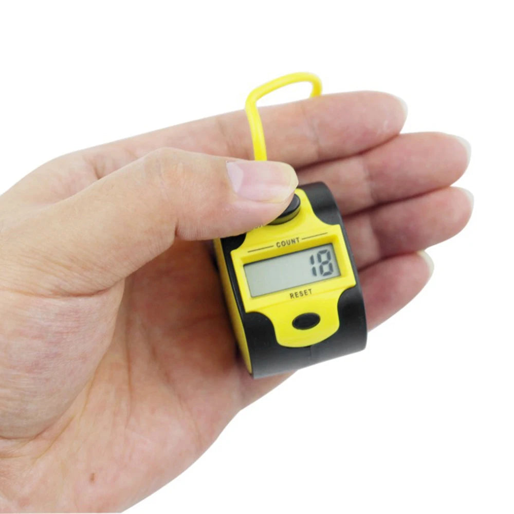 Digital Counter With 5-Digit LCD Display For Accurate Counting In Sport Events And Public Places Handheld Manual Tally Counter