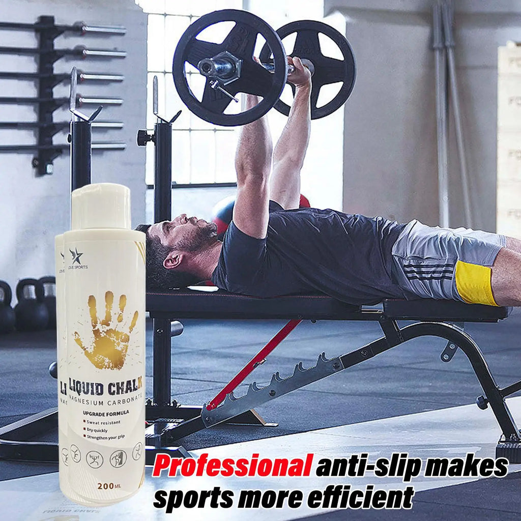 Sports Liquid Magnesium Powder Fitness Lifting Anti Slip Cream Grip Liquid Magnesium Comfortable Feel For Rock Climbing Gym