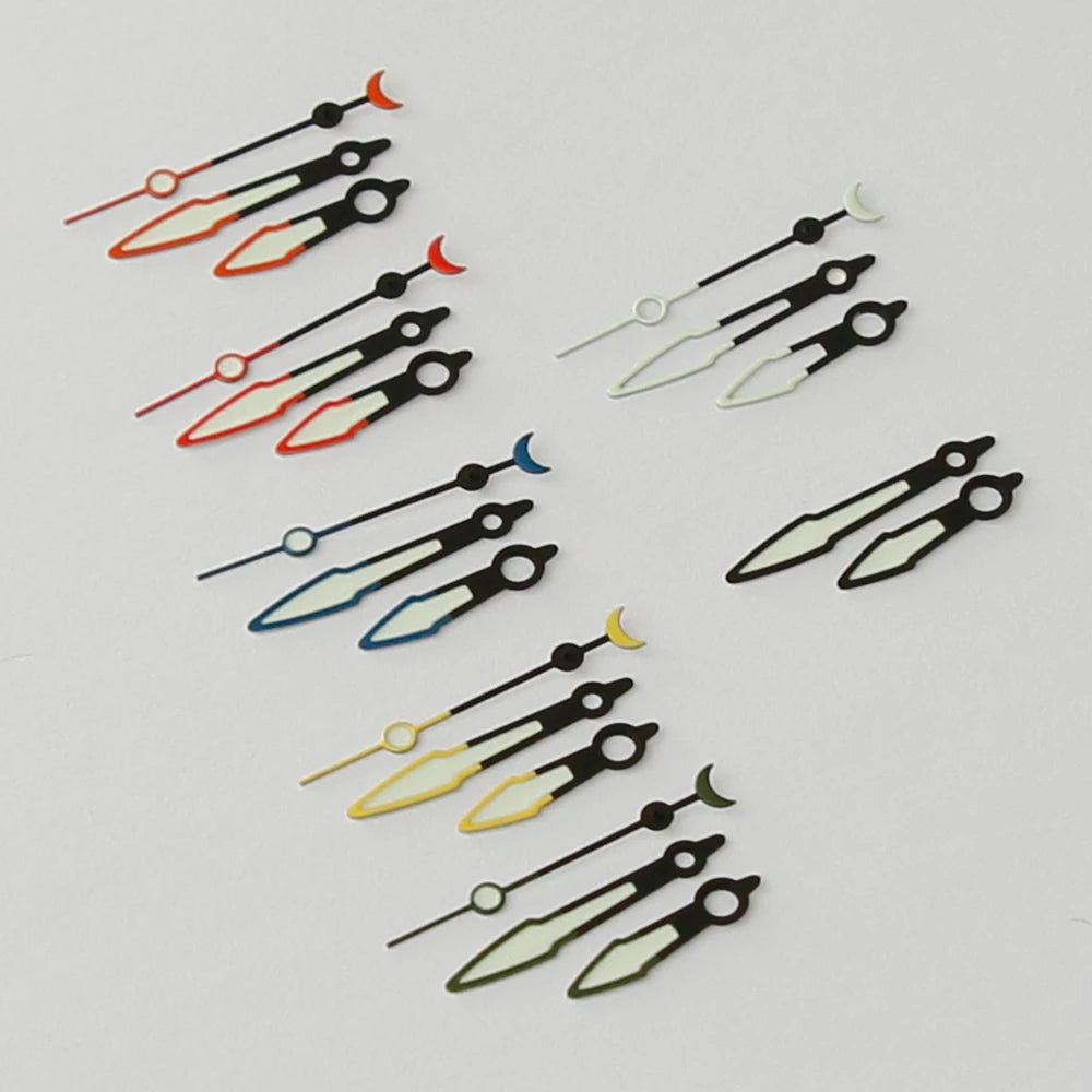Fit NH34/5/6 Movement C1 C3 Mixed Super Luminous SKX007  Watch Hands