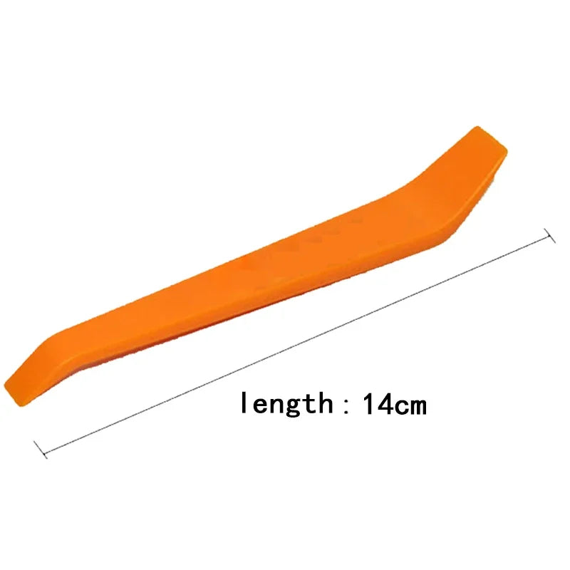 1/4Pcs Plastic Auto Dismantle Tools Kit Car Radio Door Clip Panel Trim Dash Audio Removal Installer Pry Kit Refit Set