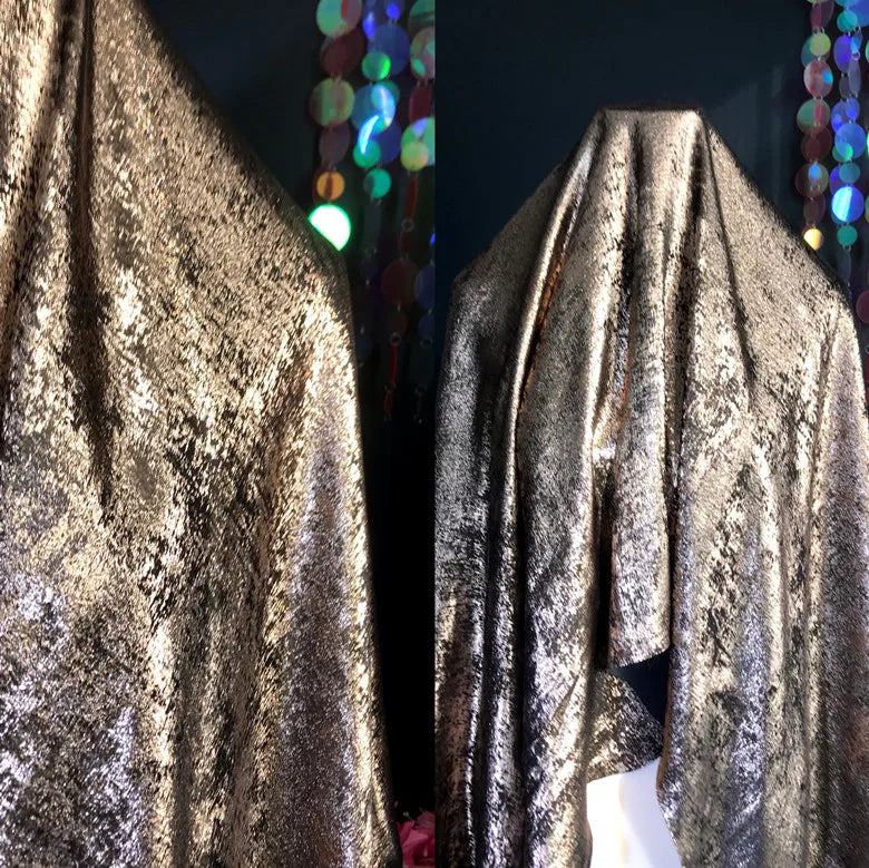 Soft Bronzing Velvet Fabric By The Meter for Dress Costumes Decoration Diy Sewing Designer Cloth Comfortable Glossy Black Blue