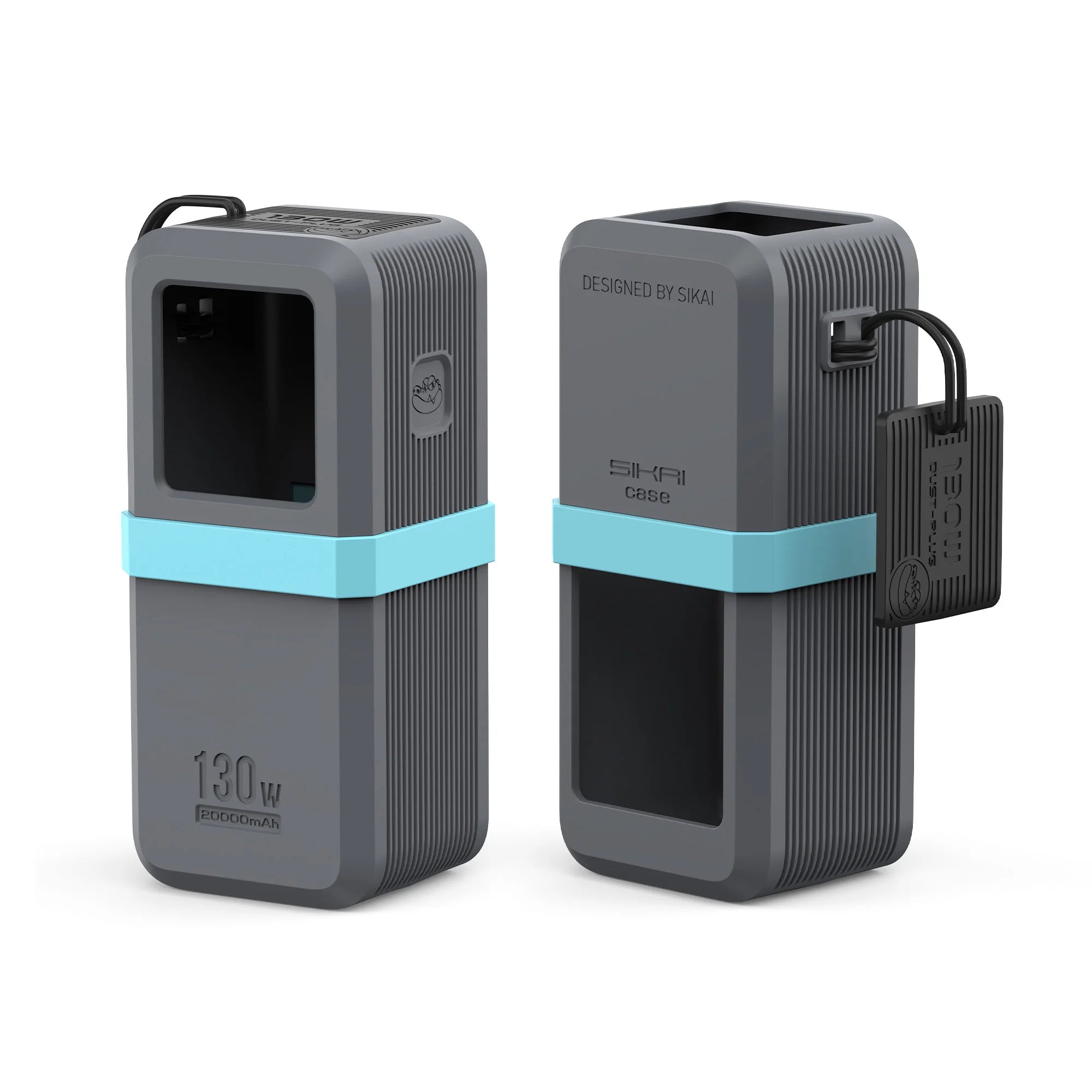 SIKAI Silicone Case for UGREEN Nexode Power Bank 20000mAh 130W Portable Travel Case for UGREEN Nexode Power Bank 12000mAh 100W