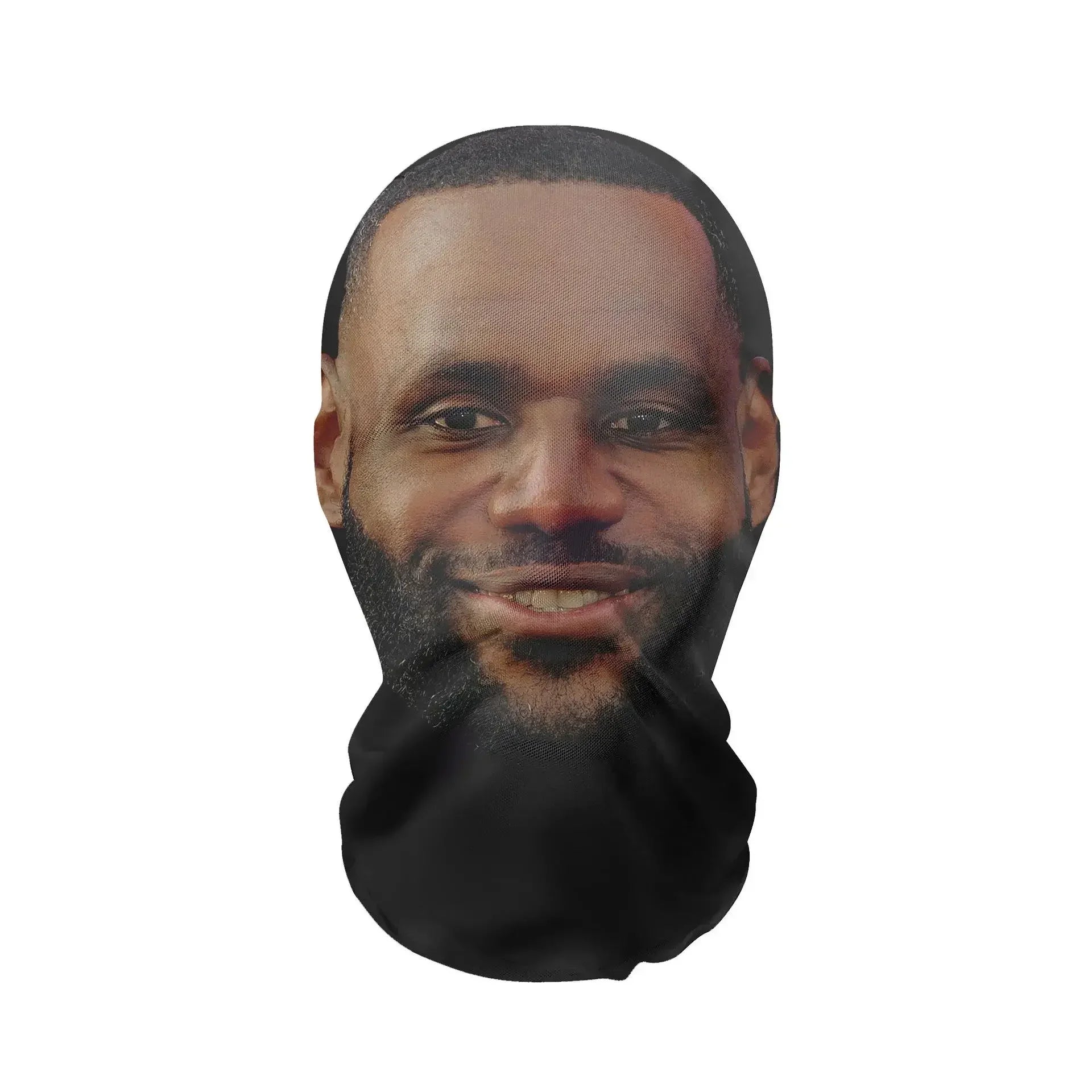 Kanye Mask 3D Printed Elastic Mesh Full Face Mask For Men Women Cosplay Headwear Hip Hop Fashion Balaclava Hood Hat Headgear
