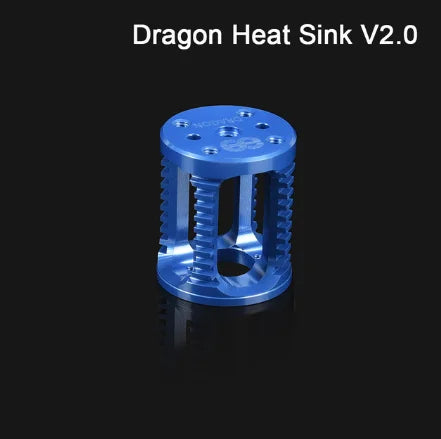 Phaetus Dragon Hotend Parts HF ST HeatSink Heatsink Adapter Heatbreak Spare Heatbreak Adapter Quick Coupler Silicone sock