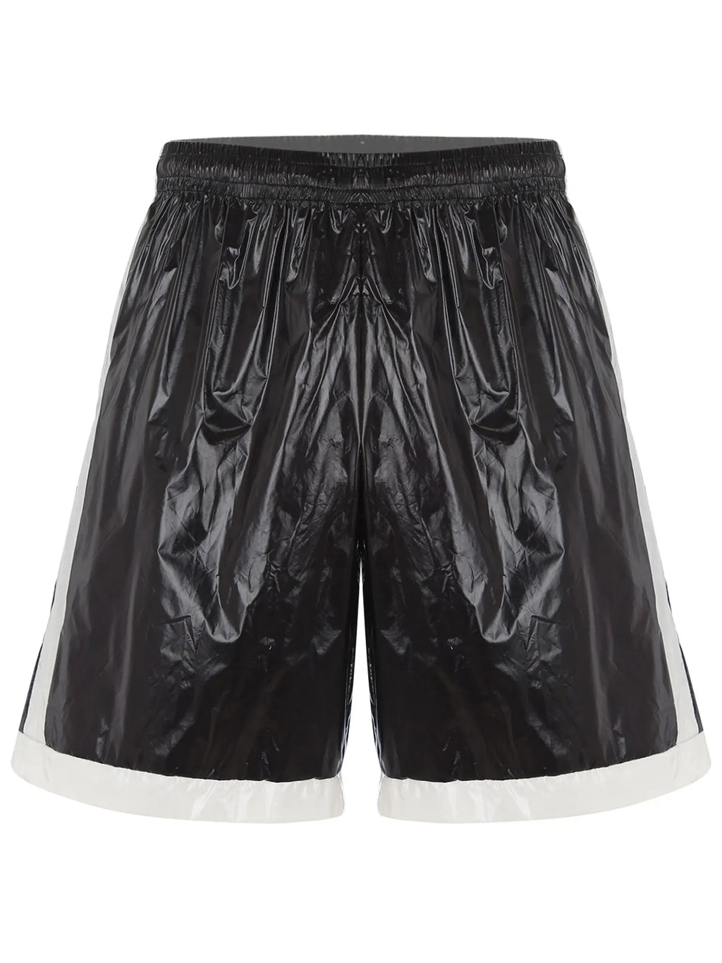 Swimwear Mens Swimming Trunks Wet Look Boxer Shorts Drawstring Elastic Waist Pockets Stripes Beach Sports Shorts Pajamas Costume