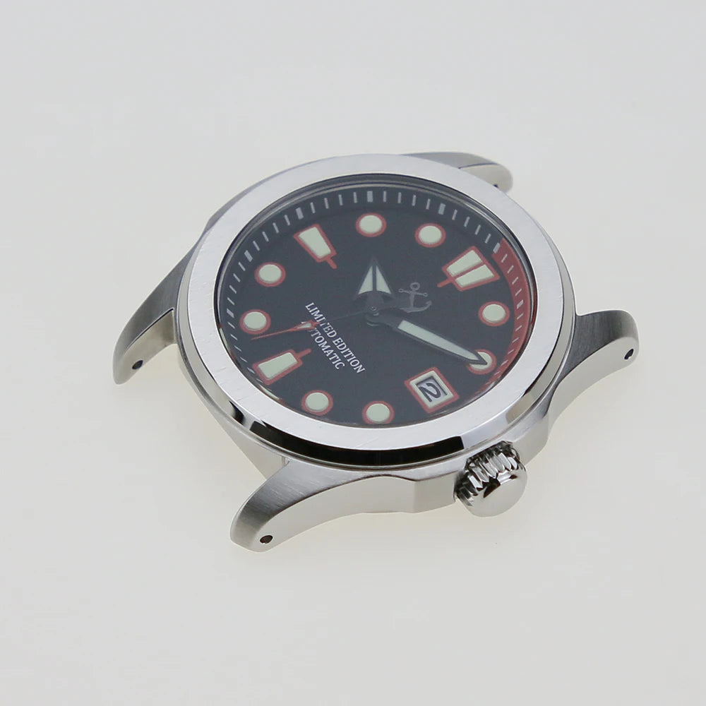 10ATM 41.5mm 316L Stainless Steel Fit Automatic NH35 NH36 NH38 NH70 Movement  28.5mm Dial Watch Case