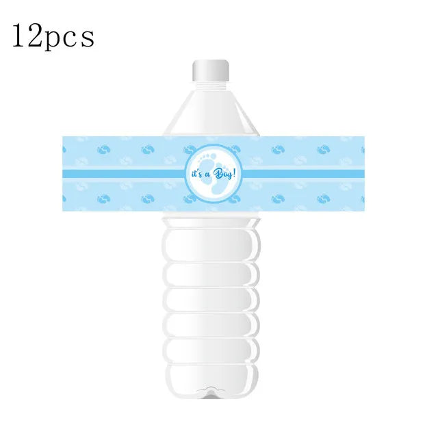Baby Shower Party Water Bottle Stickers It Is A Boy/Girl Boy Or Girl Gender Reveal Party Decoration Supply