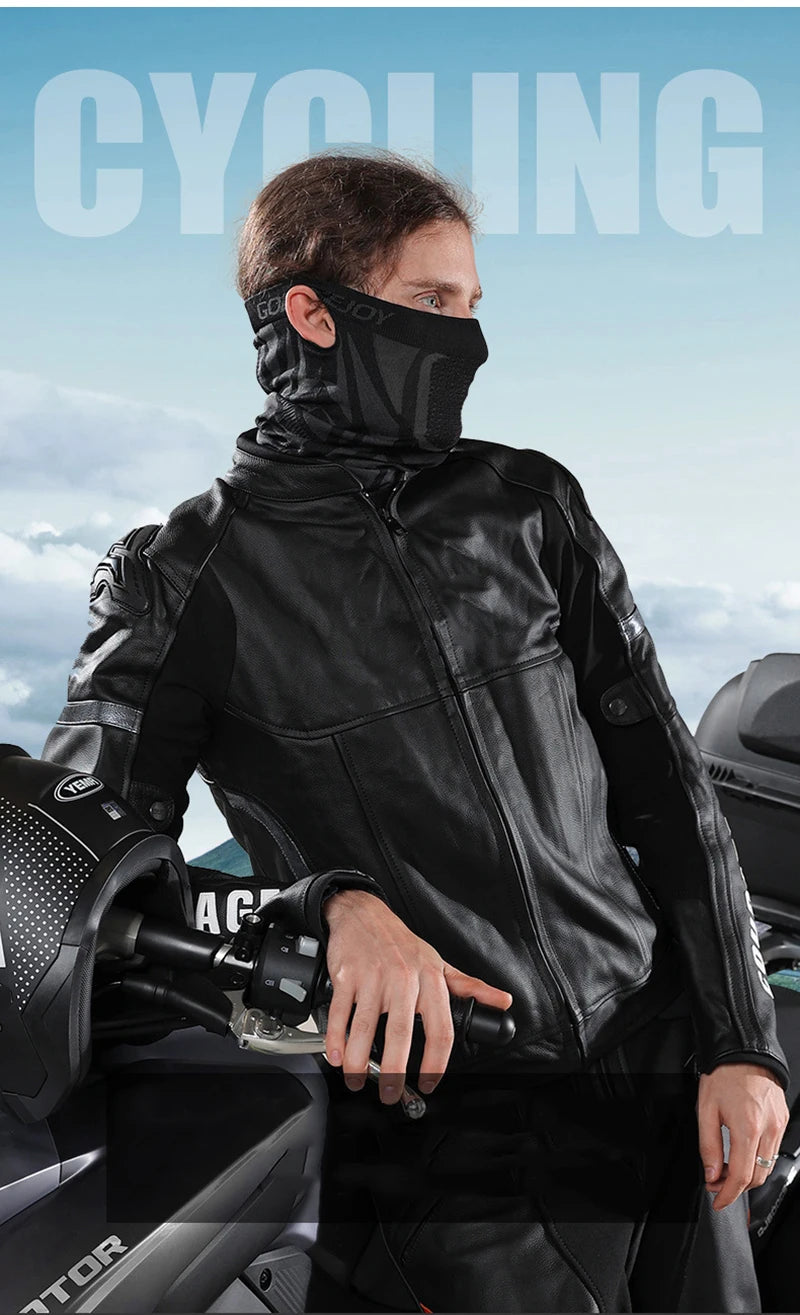 Motorcycle Mask Winter Half Face Mask Windproof Cycling Snowboard Ski Hiking Masks Sport Scarf Neck Gaiter Warm Bicycle Mask