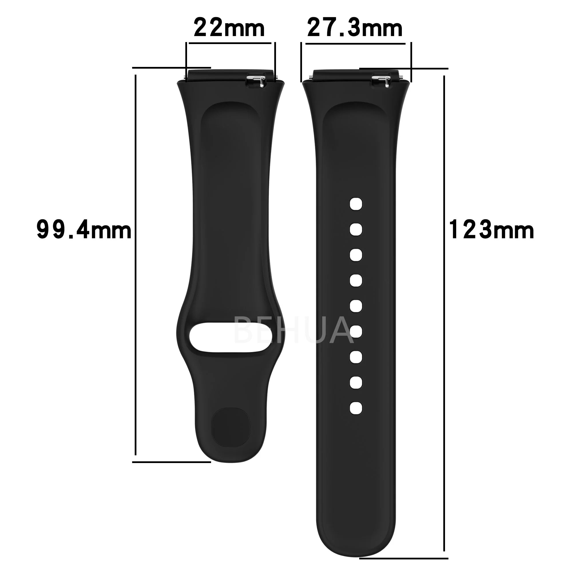 Silicone Band Strap For XiaoMi Redmi Watch 3 Active /For Redmi Watch 3lite Watchstrap Smart Sport WristBand Bracelet Replacement