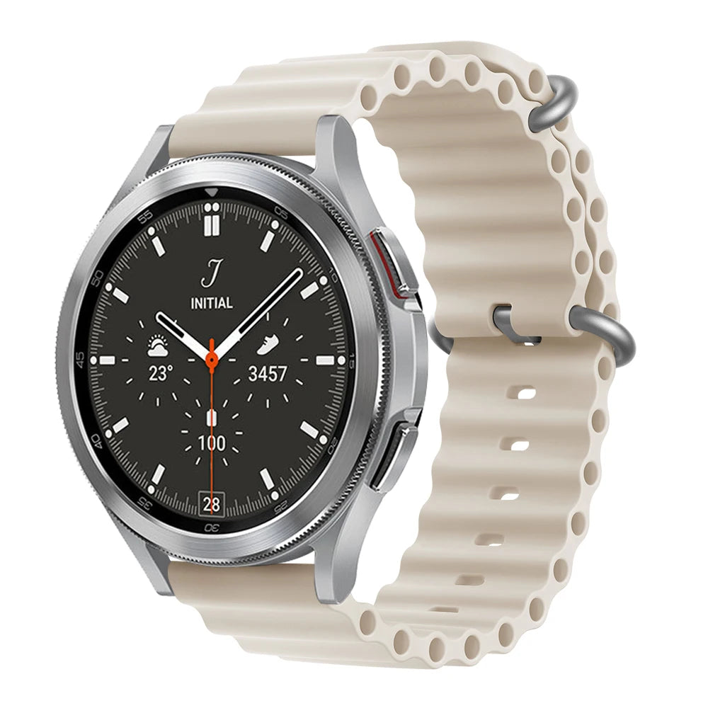18mm 20mm 22mm Ocean Strap For Xiaomi Watch S3 S2 Mi Watch 2 Pro Sport Silicone Band For Garmin Venu 3S 2S Huawei GT4 41mm 46mm