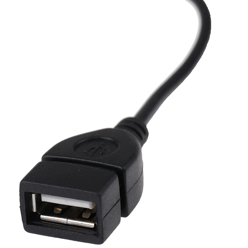 3.5mm Black Car AUX Audio Cable To USB Audio Cable Car Electronics for Play Music Car Audio Cable USB Headphone Converter