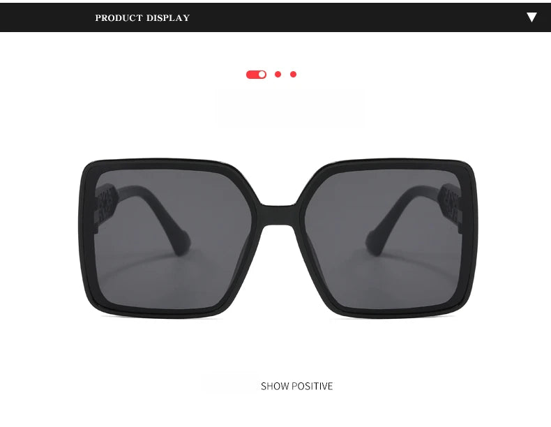 Car Sun Glasse 1/5pcs Sets Square Simple Design Sunglasses Women Large Frame Outdoor Sunshade Glasses Male Retro Eyeglasses