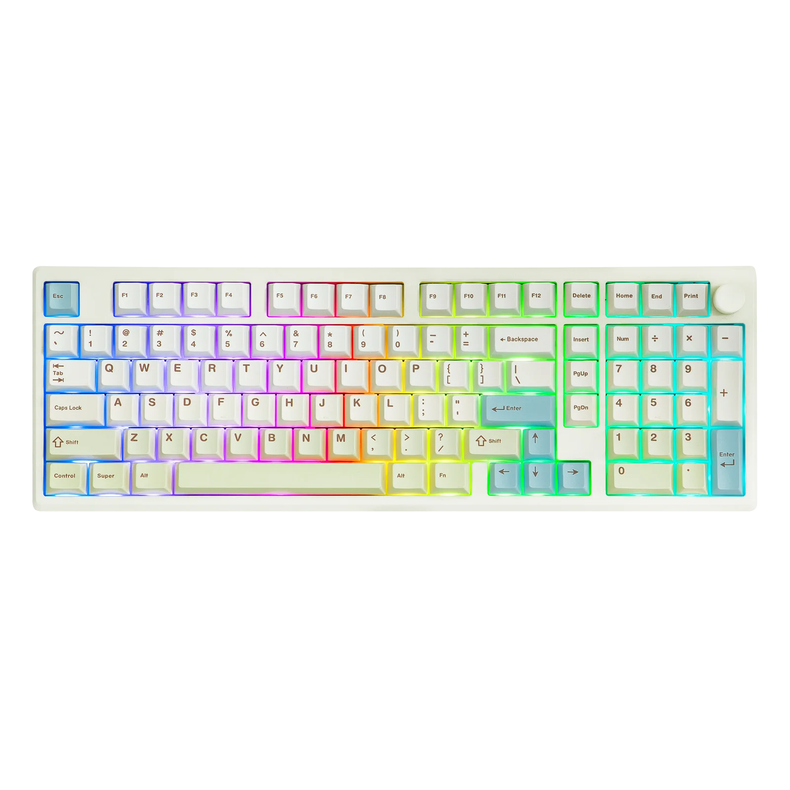 EPOMAKER Galaxy100 Lite QMK/VIA 96% ANSI US Layout Gasket Hot-Swap Wired/2.4GHz/BT Wireless 1800 Aluminum Mechanical Keyboard