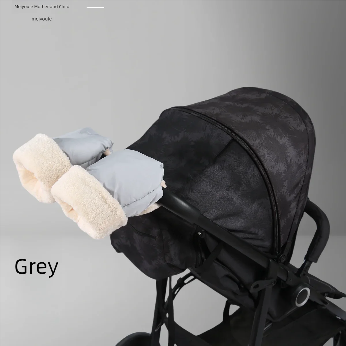 Stroller Gloves 1 Pair Winter Windproof Warm Simple Style Universal Prams Gloves Waterproof Baby Stroller Accessories