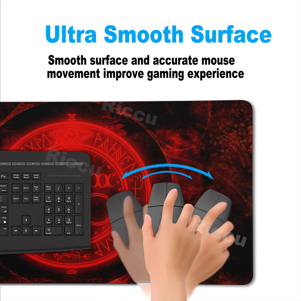 Game S_silent Hill Mouse Pad Large Gaming Extended Mat Gamer PC Mousepad Compute Keyboard Mousemat XXL Carpet Laptop accessories