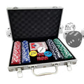 Poker Sets With Case Party Props No-Denomination Professional Poker Sets For Players Game Enthusiasts Collectors Event Planner