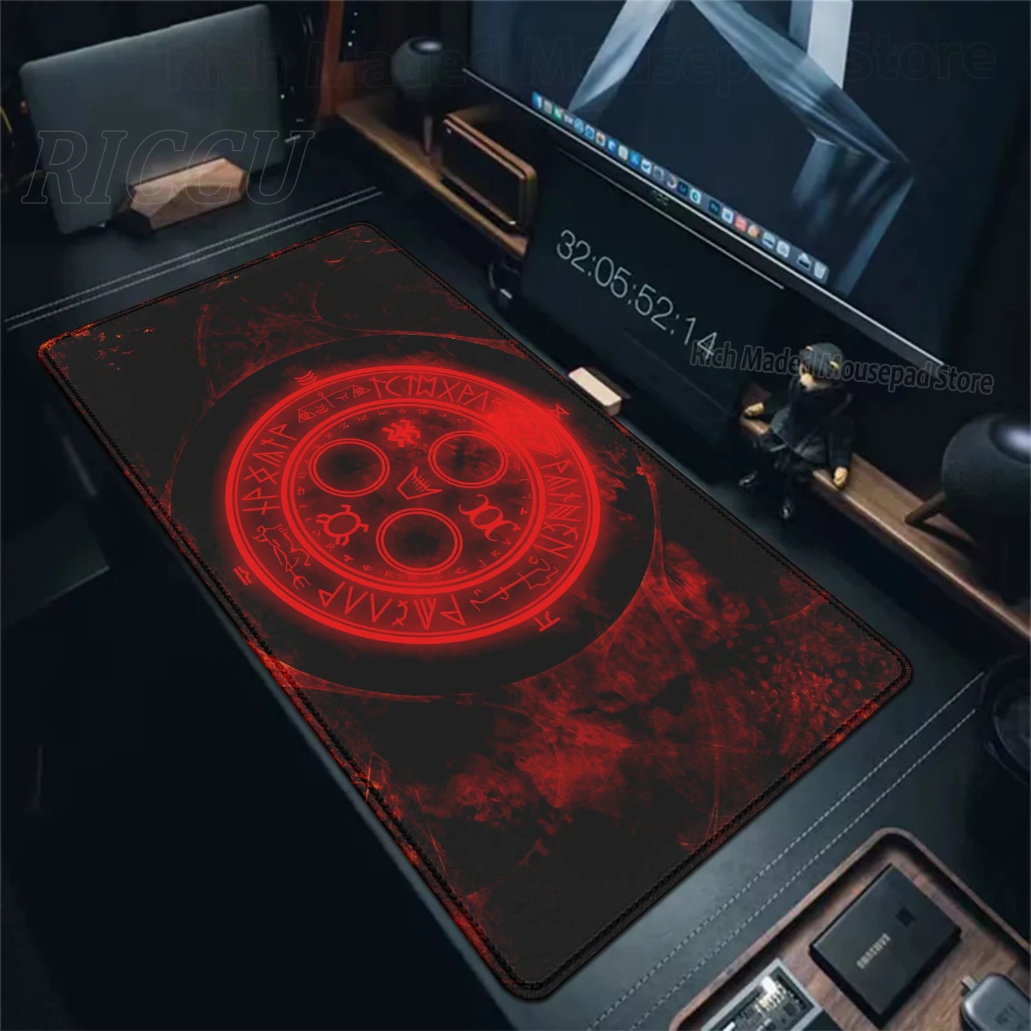Game S_silent Hill Mouse Pad Large Gaming Extended Mat Gamer PC Mousepad Compute Keyboard Mousemat XXL Carpet Laptop accessories