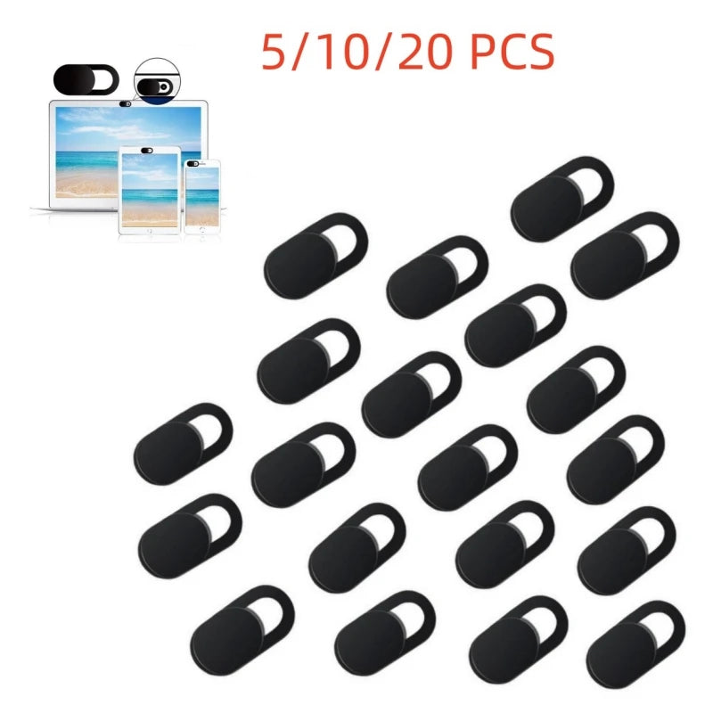 5/10/20Pcs Universal Webcam Protective Cover Antispy Slider Camera Protector for iPad Laptop Macbook Phones Lens Privacy Sticker