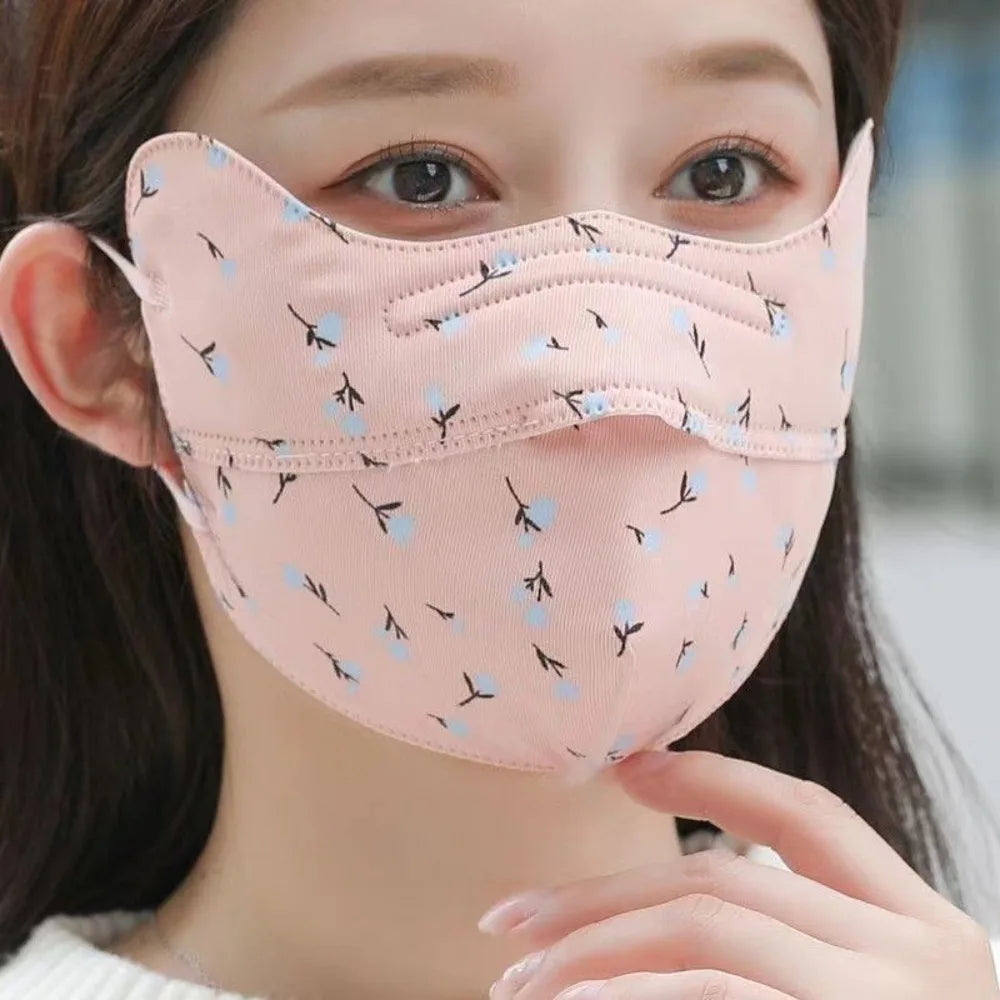 Breathable Windproof Face Cover Scarf Winter Warm Mask Face Veil Outdoor Sports Riding Face Mask Neck Protection