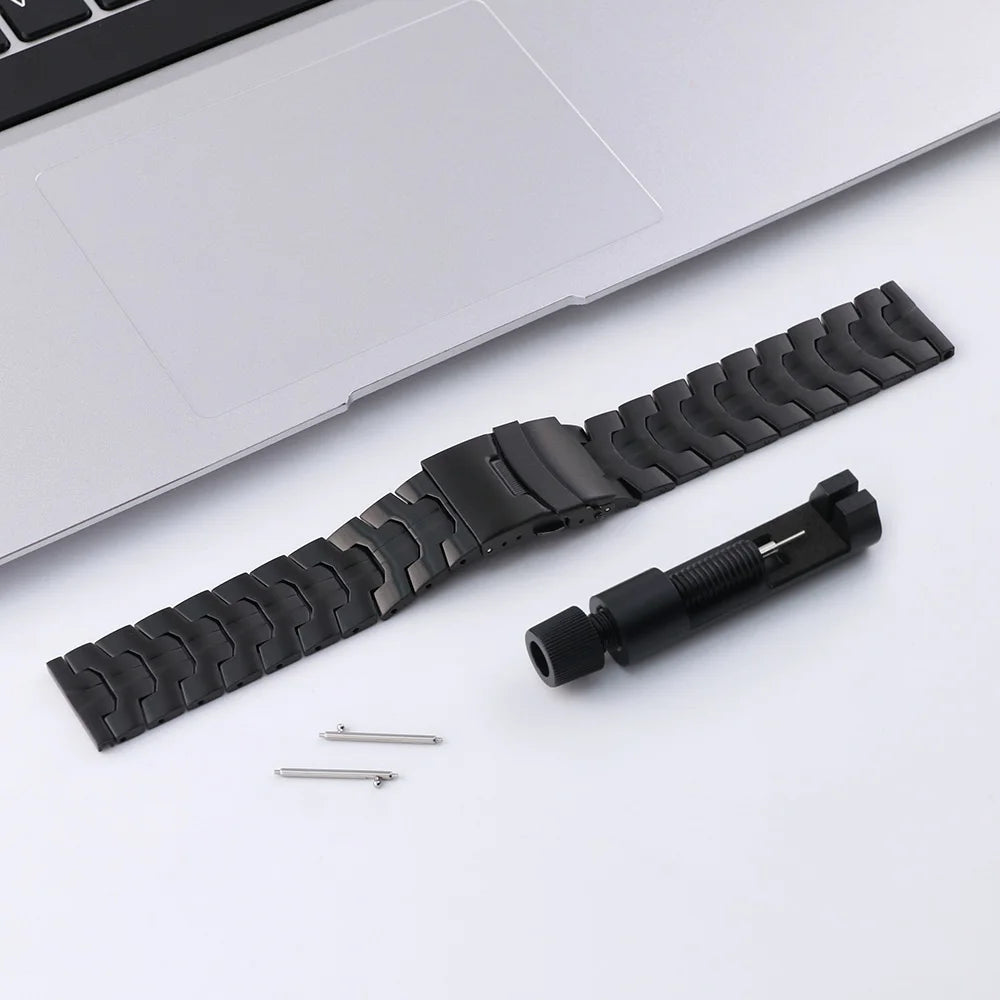 22mm Metal Bracelet For Huawei Watch GT5/5 Pro GT4 GT3 GT2 46mm Stianless Steel Strap Correa For Huawei Watch 4/3 Pro Wrist Band
