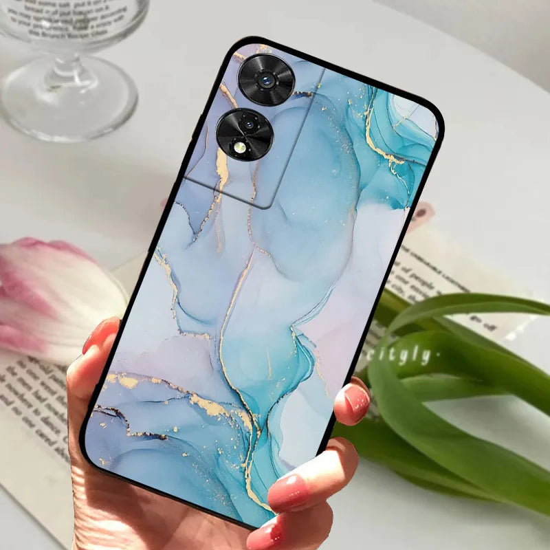 For TCL 505 Case TCL 50 SE / 50 5G Silicone Shockproof Soft Phone Cover for TCL 505 Case Funda Cute TPU Coque Protective Shell