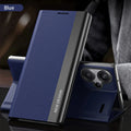 Kickstand Flip Case For Xiaomi Redmi Note 13 14 12 11 11S 10 10S 9 Pro Plus 5G Shockproof Plating Leather Phone Cover Carcasa