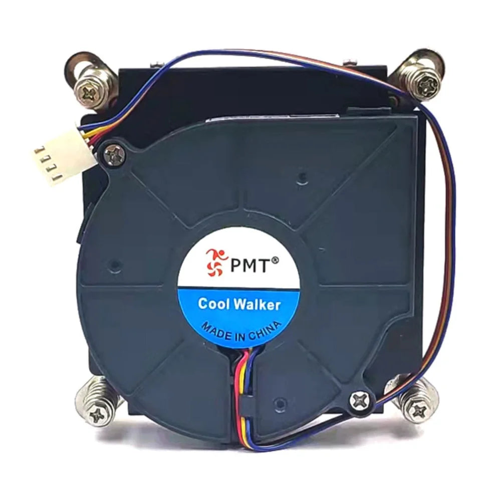 Full Pure Copper 1U Server Radiator 29mm Height Double Ball Turbo Cooling Fan LGA1700 2011 1200 115x AM4 AM5