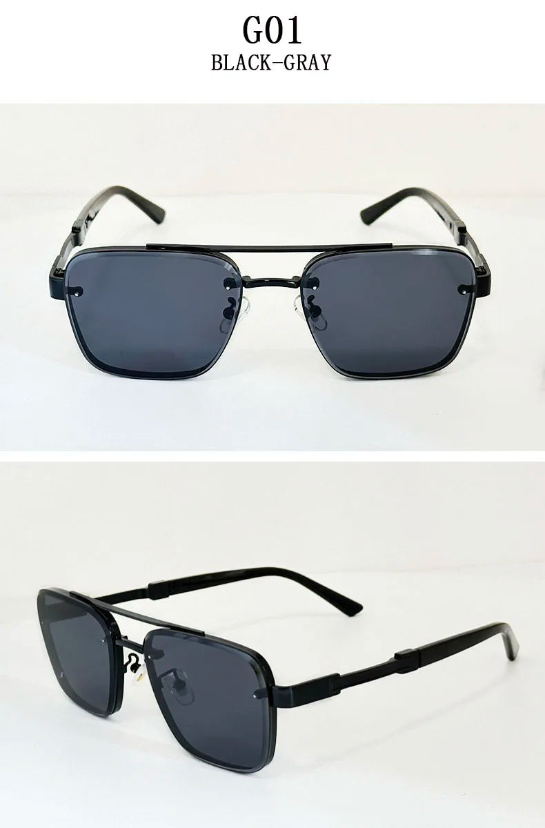 Designer Square Sunglasses For Men Oculos Vintage Trending Sunglasses Dropshipping Glasses Vacation Outdoor Lentes Gafas De Sol