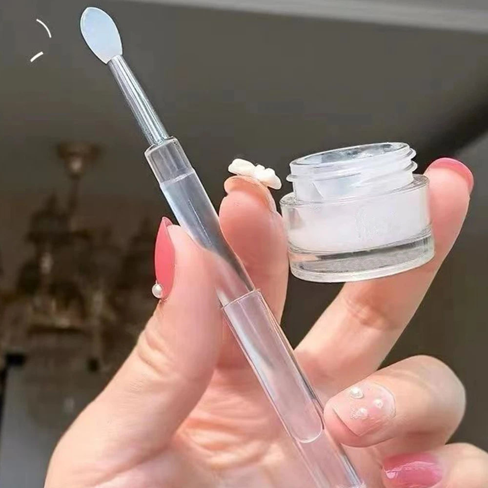 3/15PCS Silicone Lip Mask Applicator Reusable Lip Brush Transparent Lipstick Tool For Lip Gloss Eyeshadow Brushes Makeup Tools