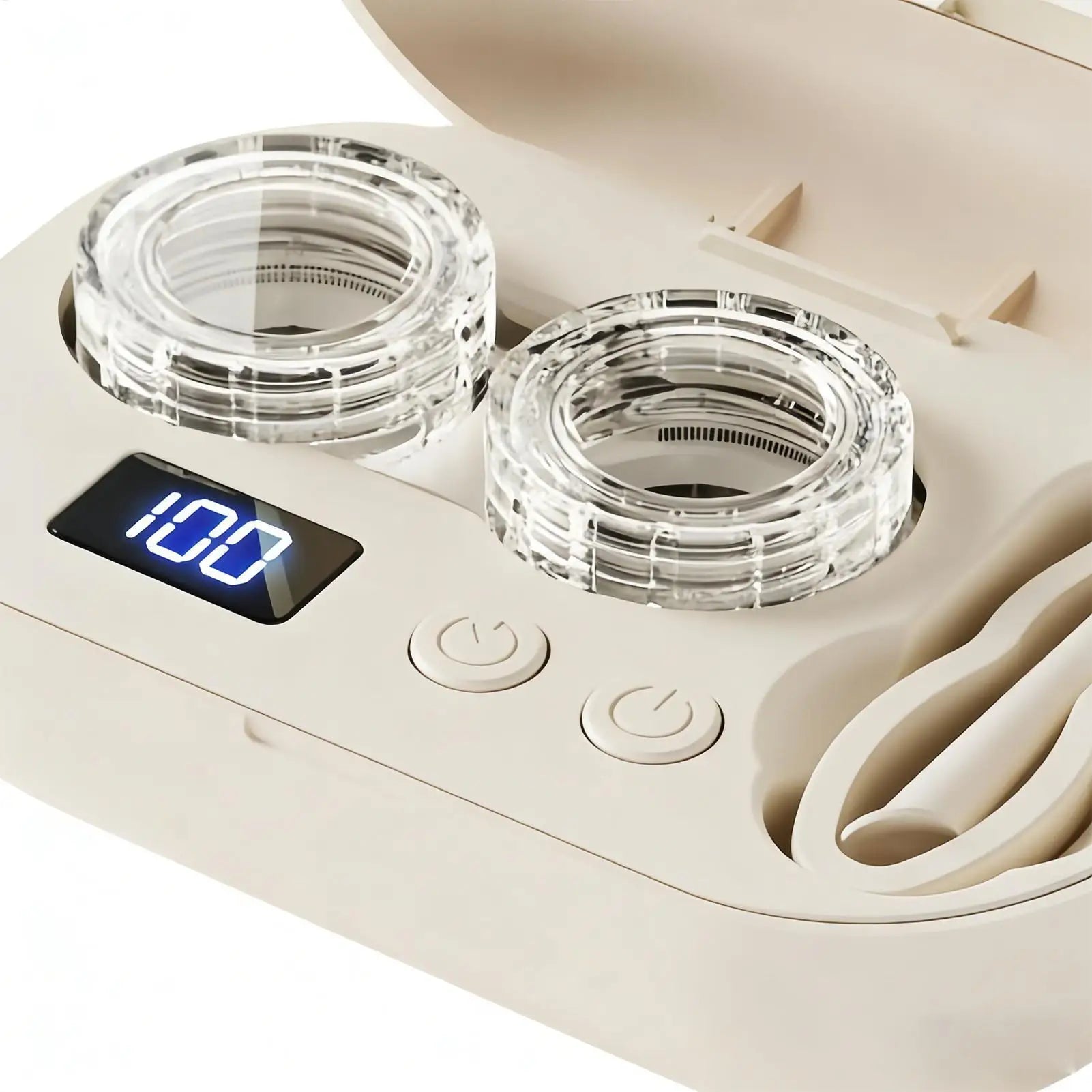 Travel Contact Lens Case Kit, Ultrasonic Portable Electric Home Supplies Cute Contact Lens Case for Outdoor Fitness Travel Home