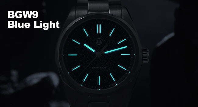 Watchdives New WD0003B ‌Aventurine Dial Watch VH31 Sweep Movement Sapphire Crystal Luminous 100m Waterproof 36mm Vintage Watche