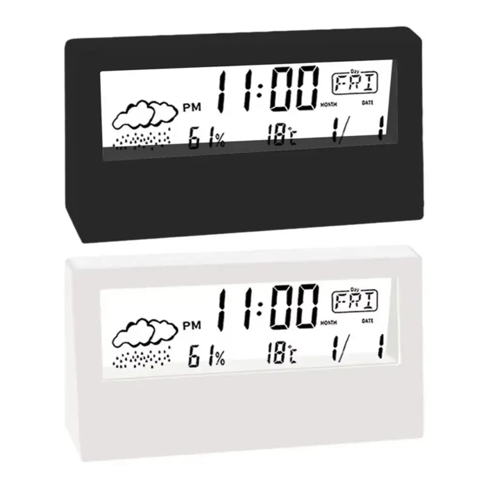 Digital Display Digital Clock Electronic Design Multifunction Features Desk Clock Decoration Style Study Design Table Clock