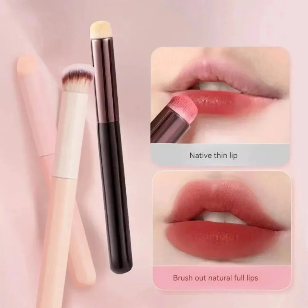 Professional Lip Brush Multifunctional Foundation Contour Makeup Brush Lipstick Dyeing Lip Smudging Blush Brush Cosmetic Tool
