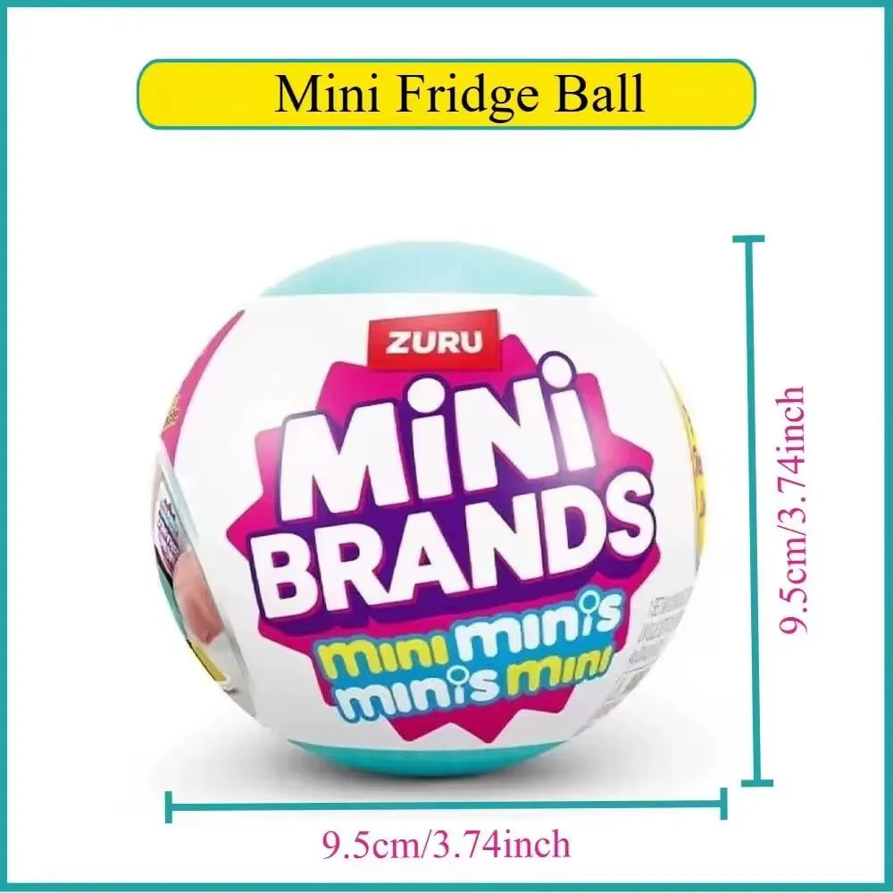Zuru Food Series Mini Brands Fill The Fridge Series Brands Master Chef Tiny Create Krispy Kreme Retro Grocery Food The Fridge